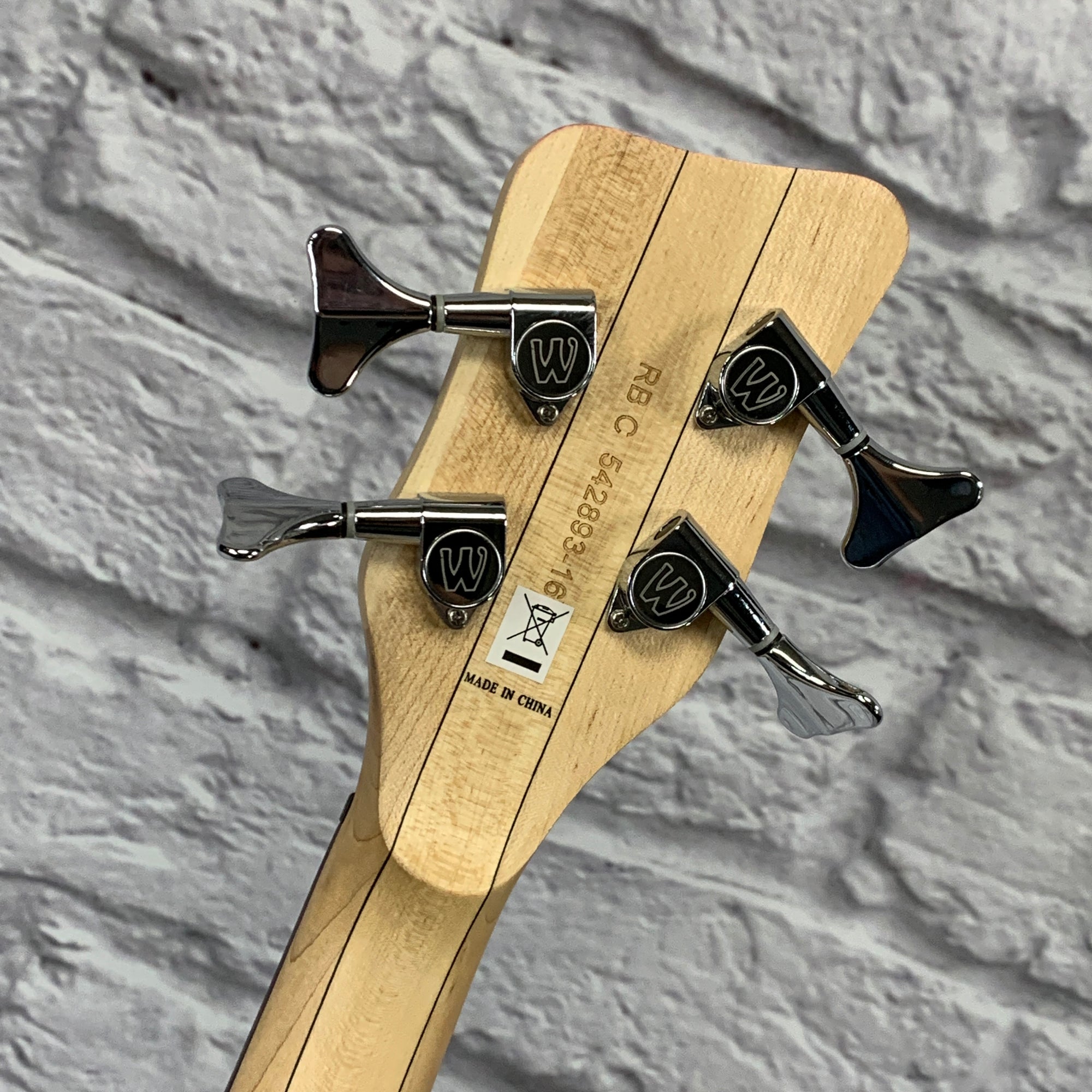 Warwick Corvette Rock Bass 4 String Bass Trans Blue