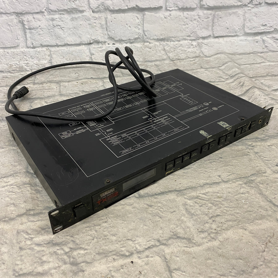 Yamaha TX81Z FM Tone Generator Synthesizer 80's Rack FM Sound Module