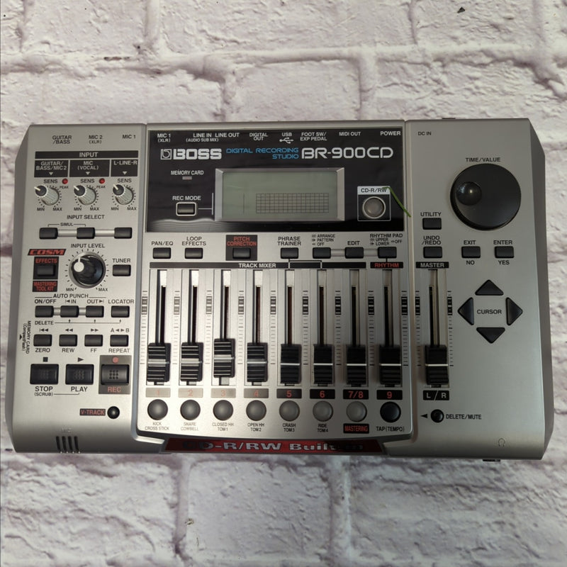 Boss BR900CD Digital Recorder with CD Burner Evolution Music