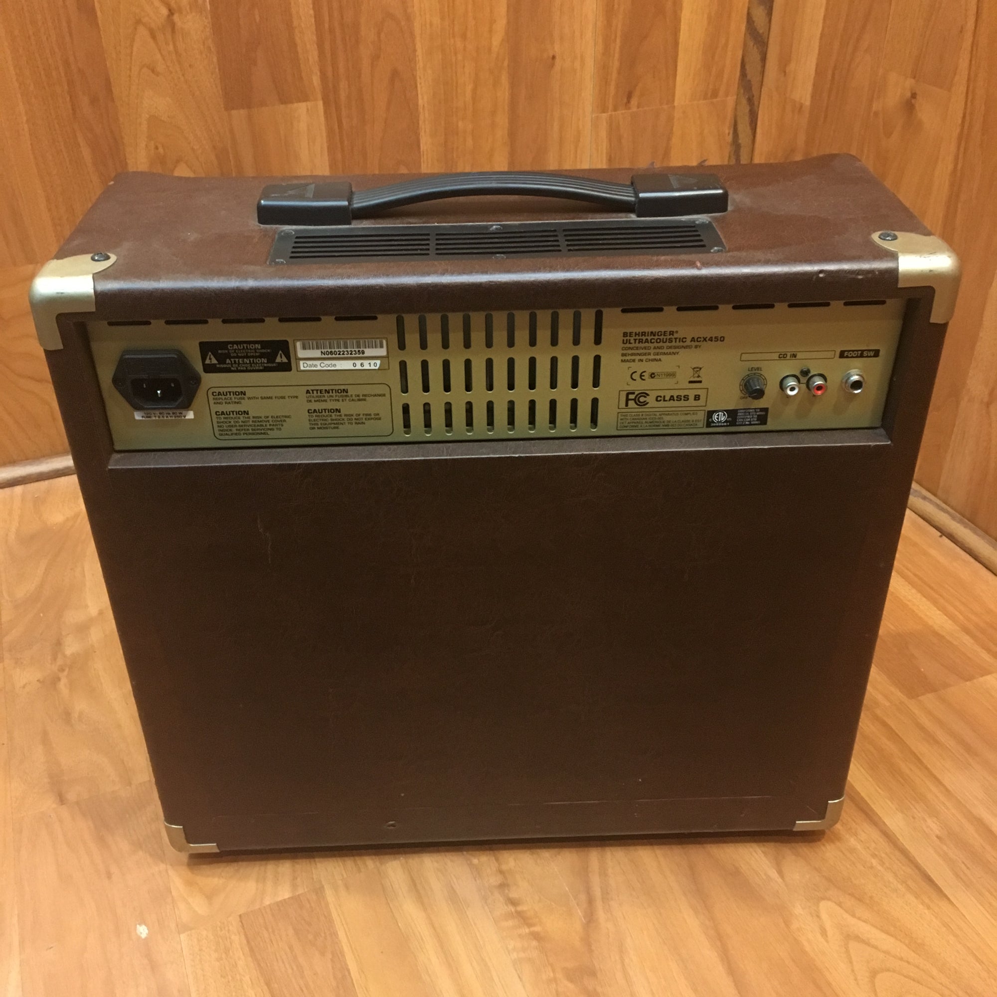 Behringer Ultracoustic ACX450 Acou/Mic Combo Amp