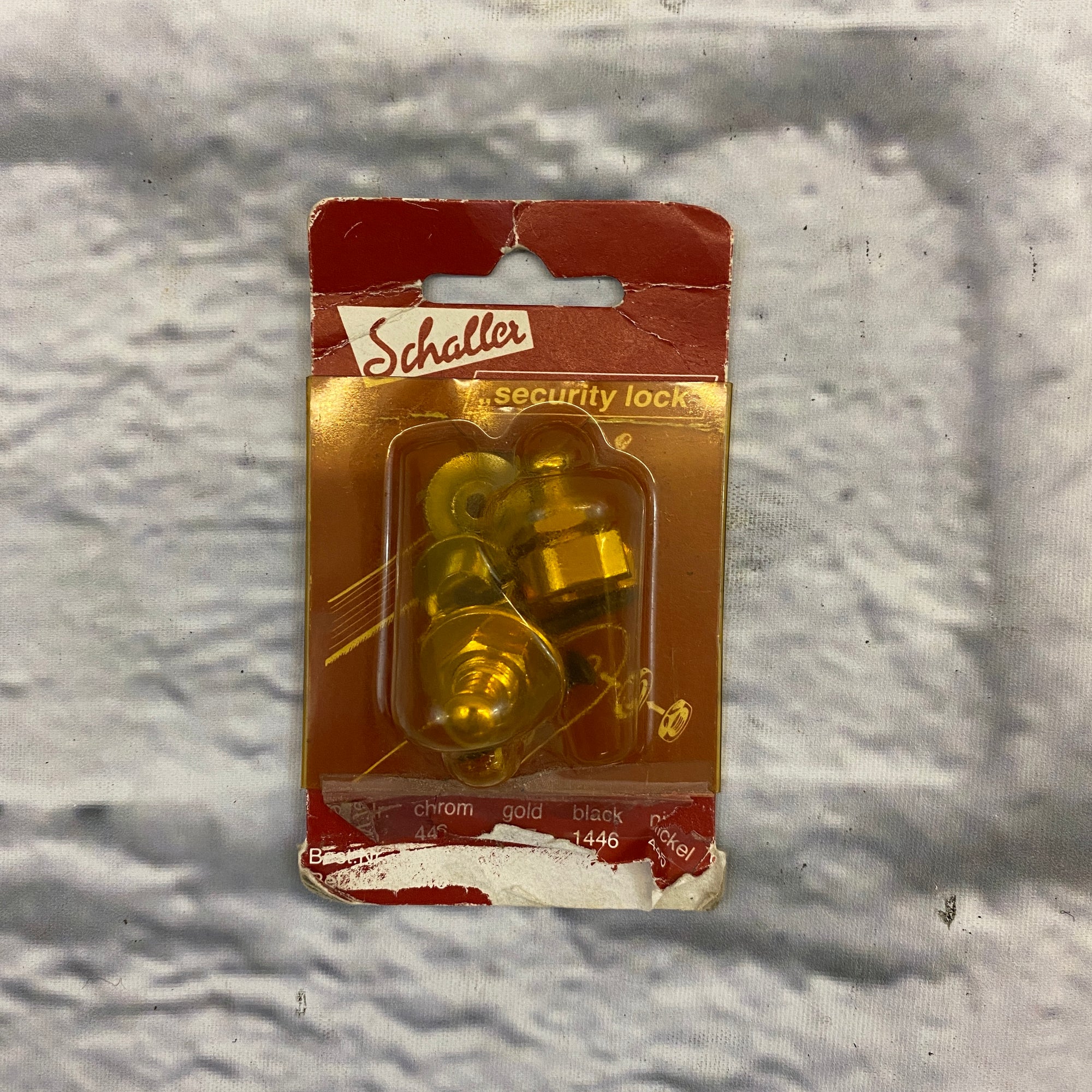 Schaller Security Lock - Gold