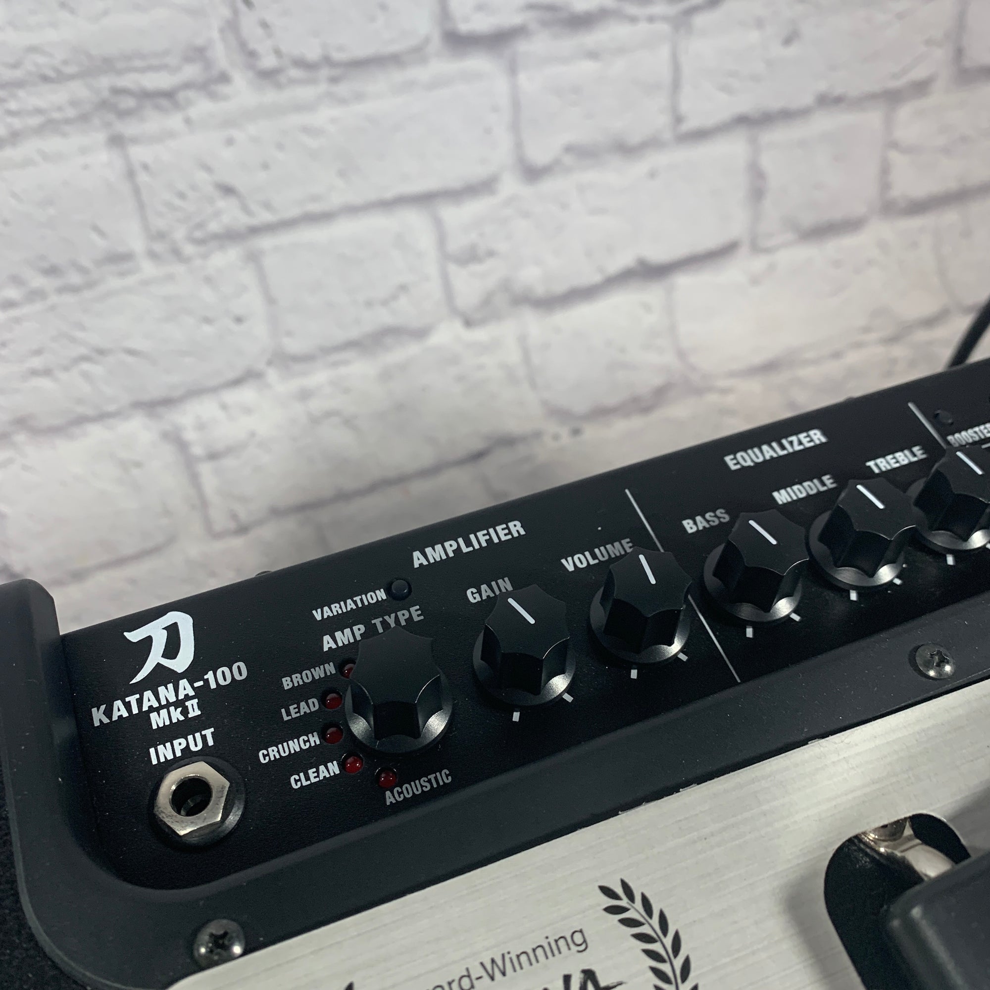 Boss KTN-100-2 100W Guitar Amp w/ Boss GA-FC GA Footswitch