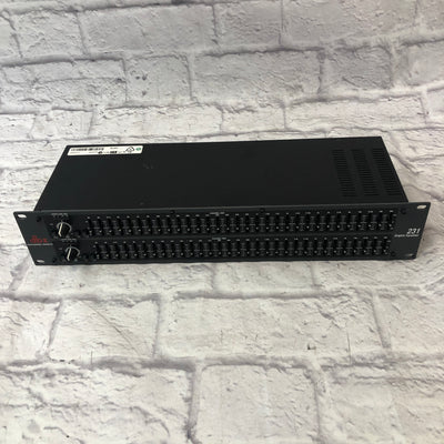 DBX 231 Dual 31 Band Rack Equalizer