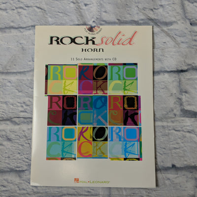 Rock Solid For Horn. 11 Solo Arrangements (2003) Hal Leonard With Sealed Cd