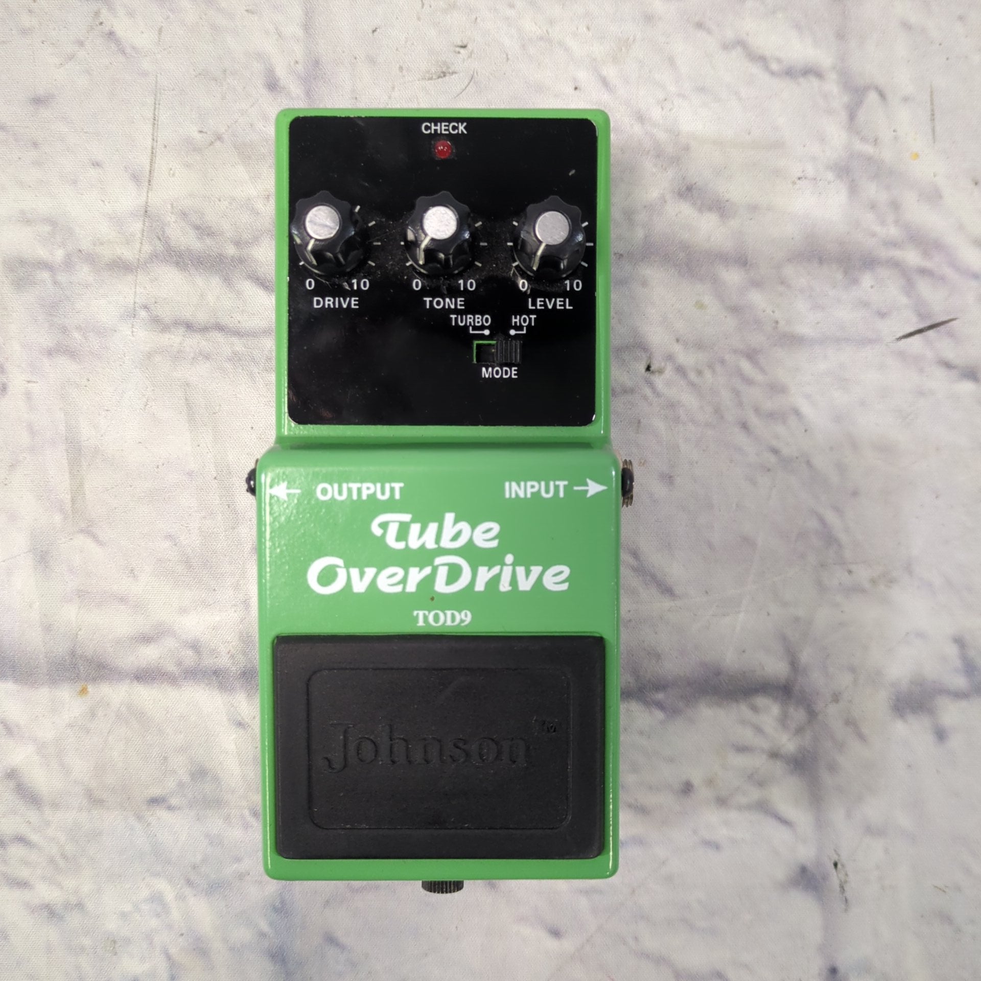 Johnson T09D Tube Overdrive Pedal Dual Mode