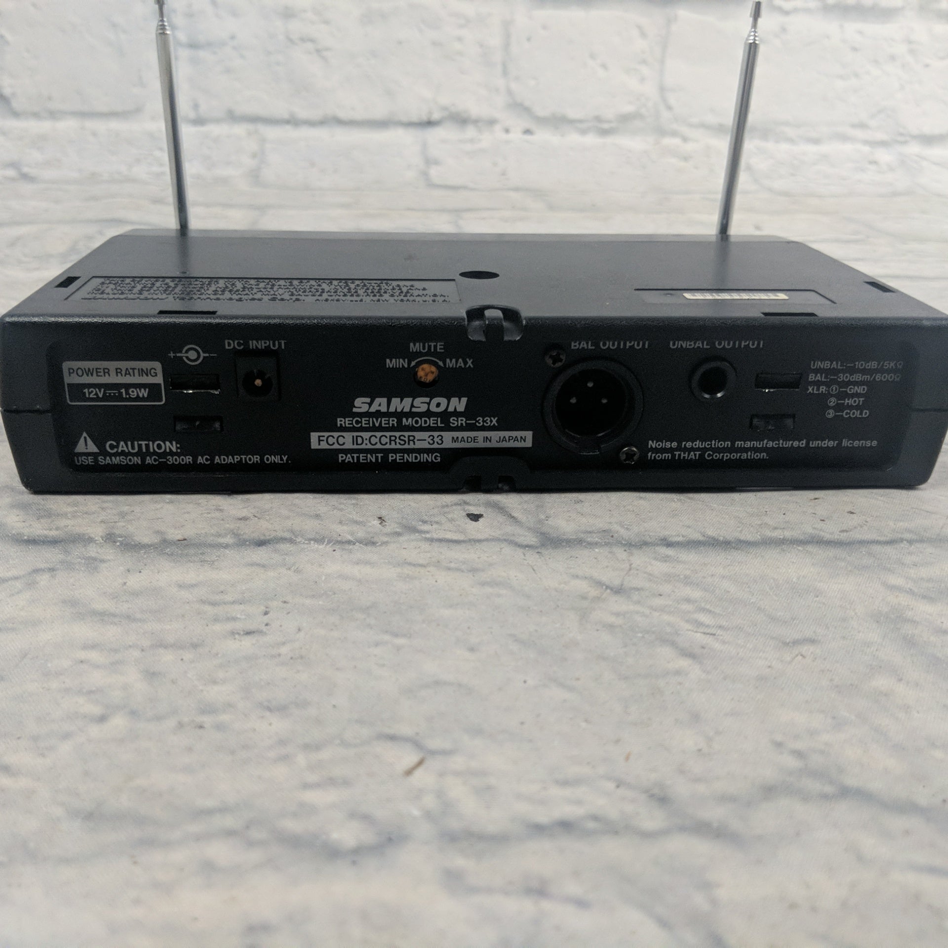 Samson Reciever Model SR-33