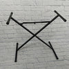 Black X Frame Keyboard Stand