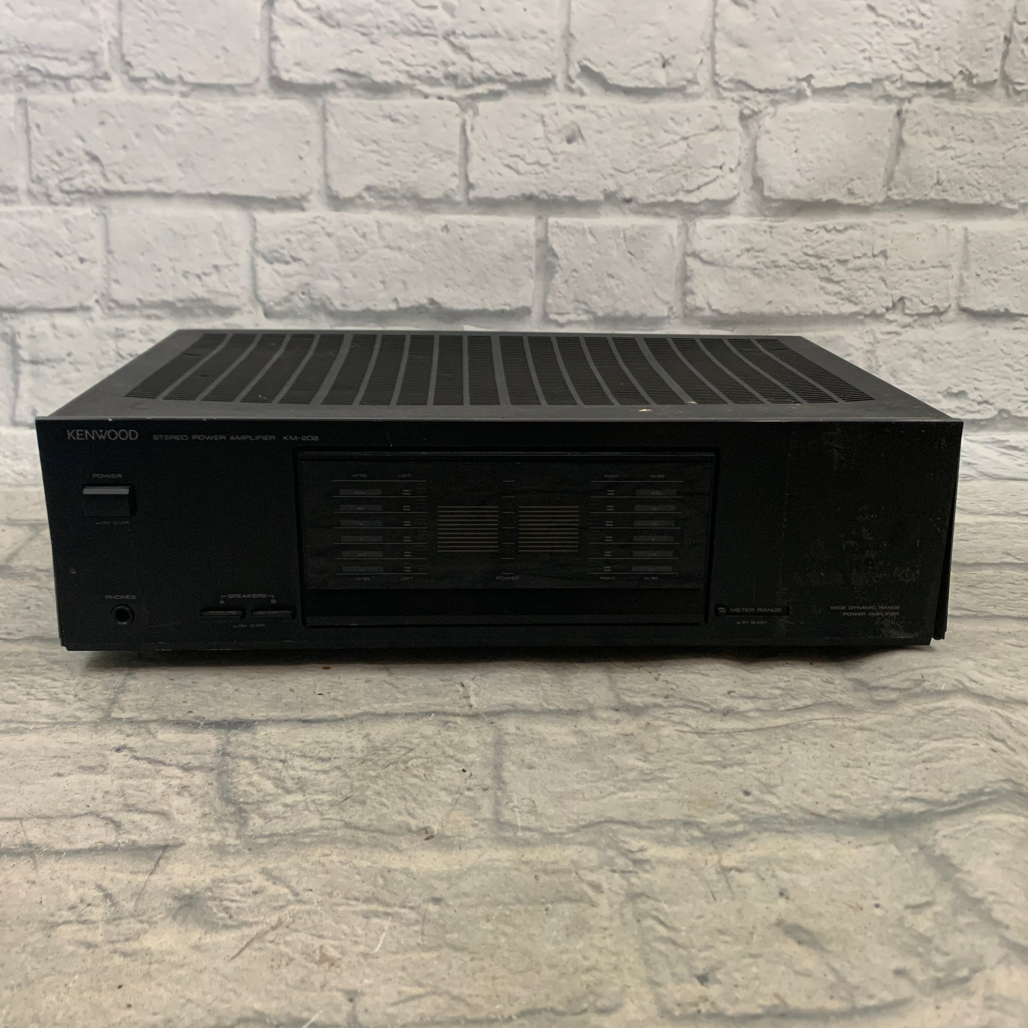 Kenwood KM-208 Power Amp AS IS PROJECT