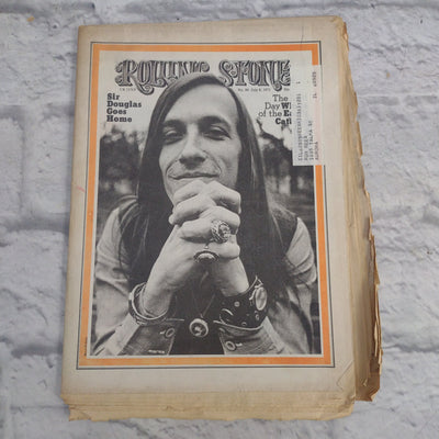 Vintage Rolling Stone Magazine - No 86 July 8 1971 - Sir Douglas
