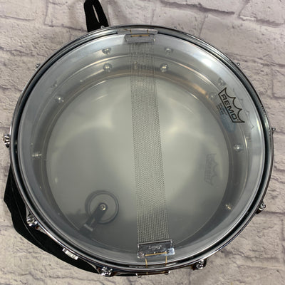 Vintage 1979 Ludwig Supraphonic 10 Lug Blue Olive Pointed Badge 14 x 5 Snare