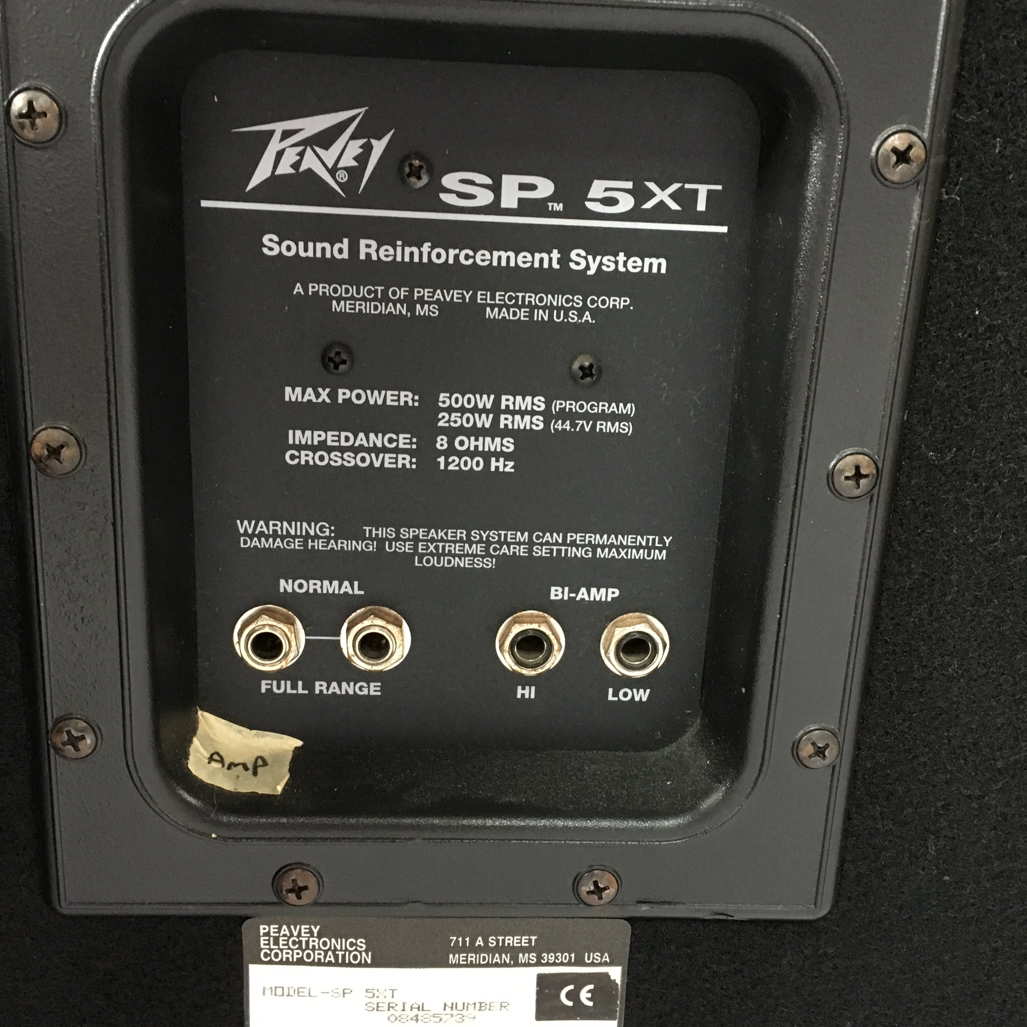Peavey SP5XL Speaker Pair - Evolution Music