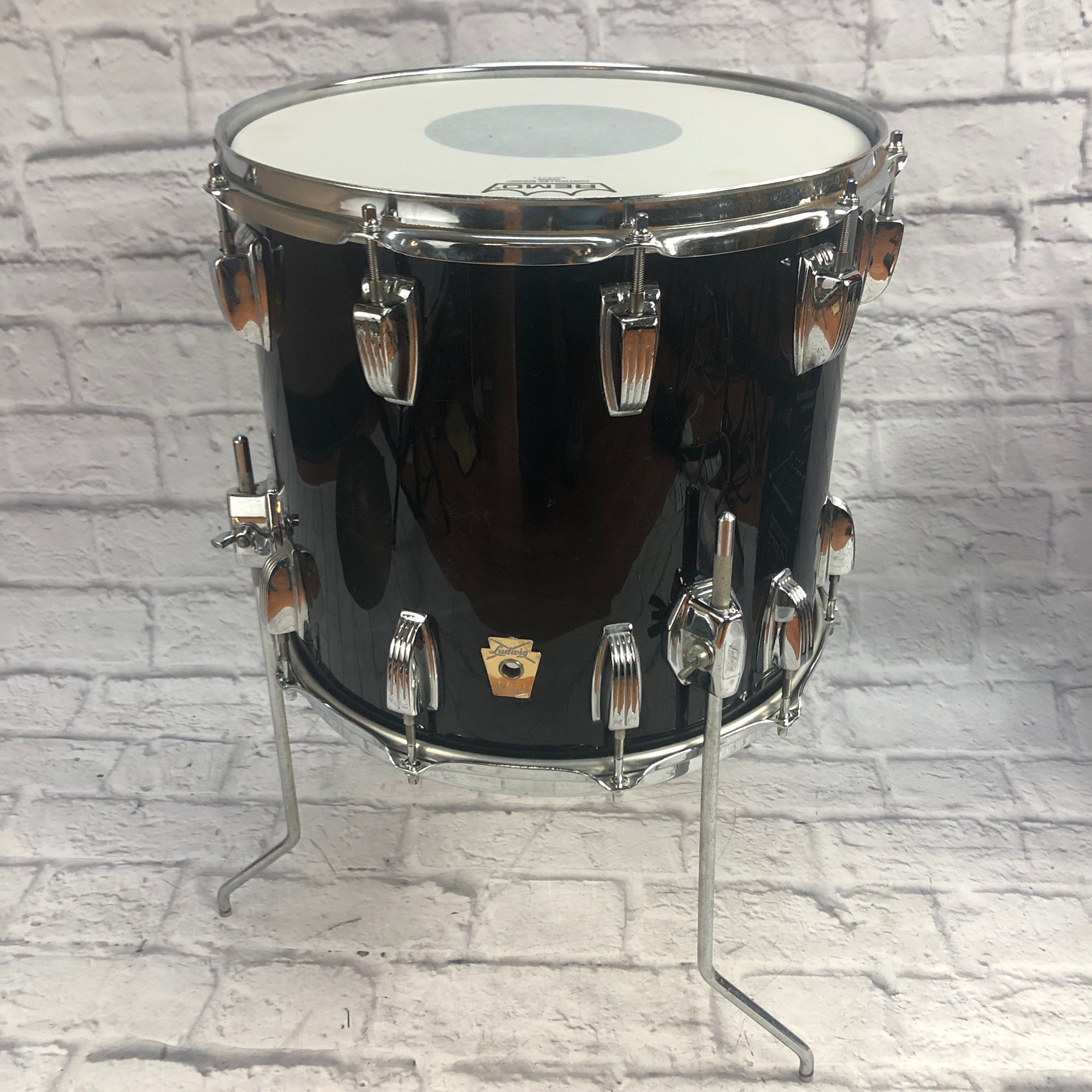 Ludwig Black Floor Tom 14" Tom