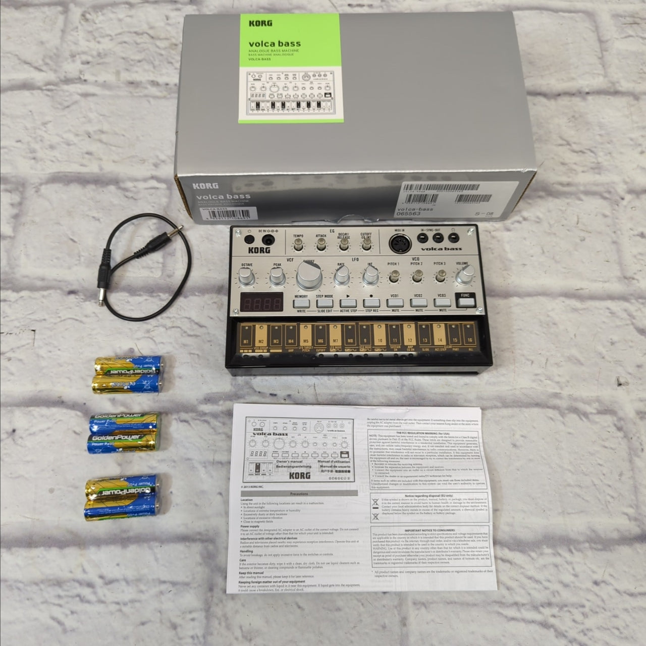 Korg Volca Bass Analog Bass Machine Analog Synth