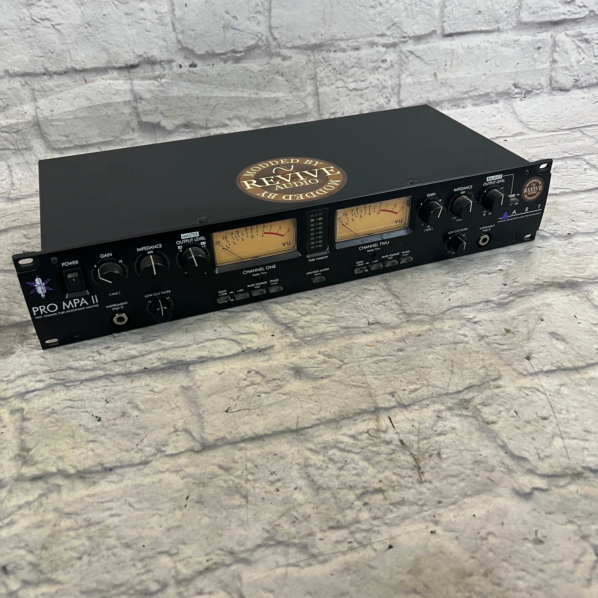 Art Pro MPA 2 (Modded By Revive Audio) Rack Preamp