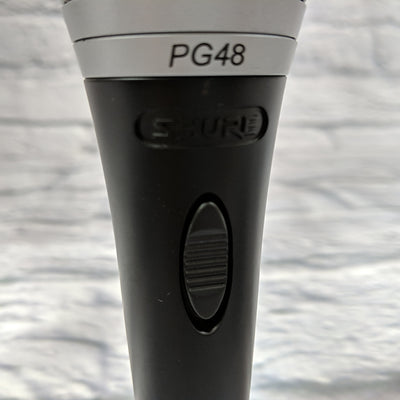 Shure PG48 1/4 Dynamic Microphone