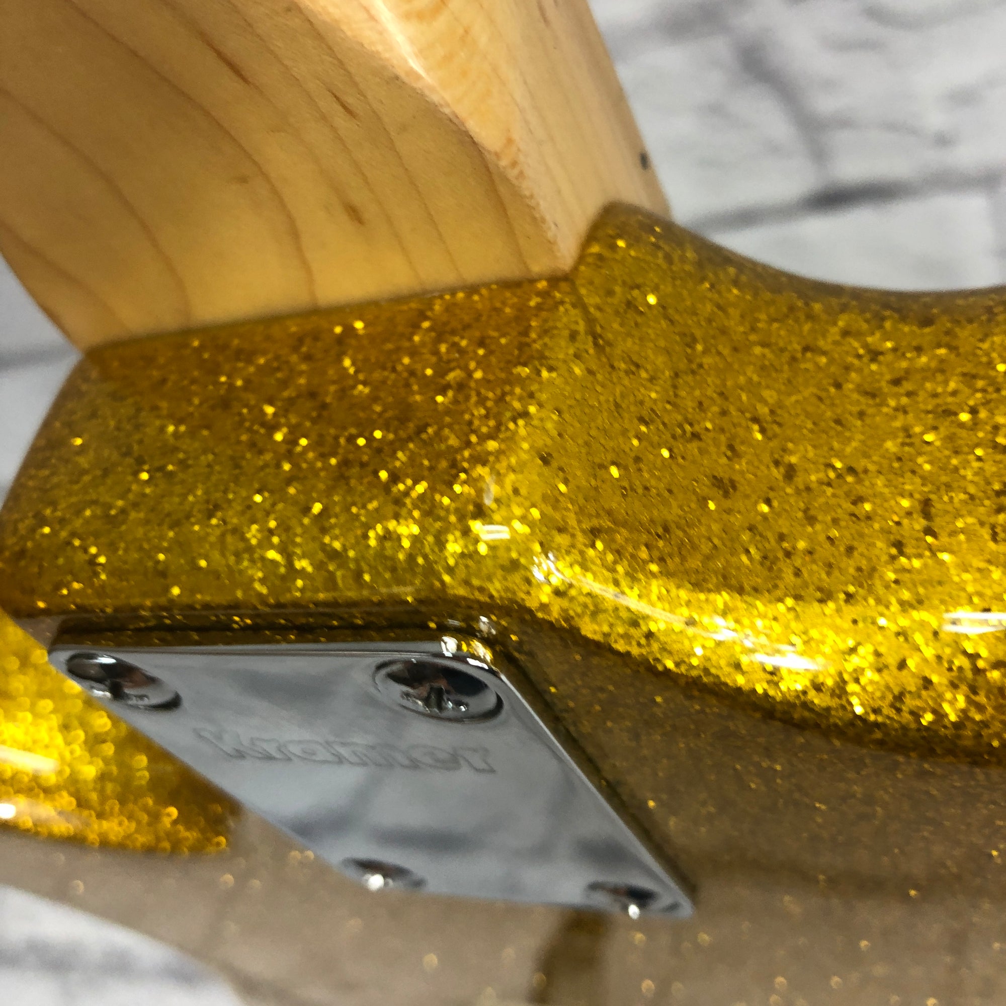 Kramer Limited Edition Pacer Gold Sparkle