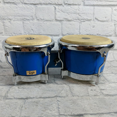 Vintage LP Latin Percussion Blue Bongos