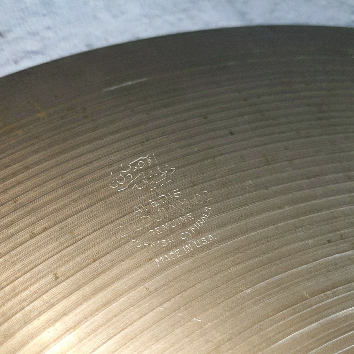 Zildjian 20 Ride Cymbal - Keyholed & Cracked