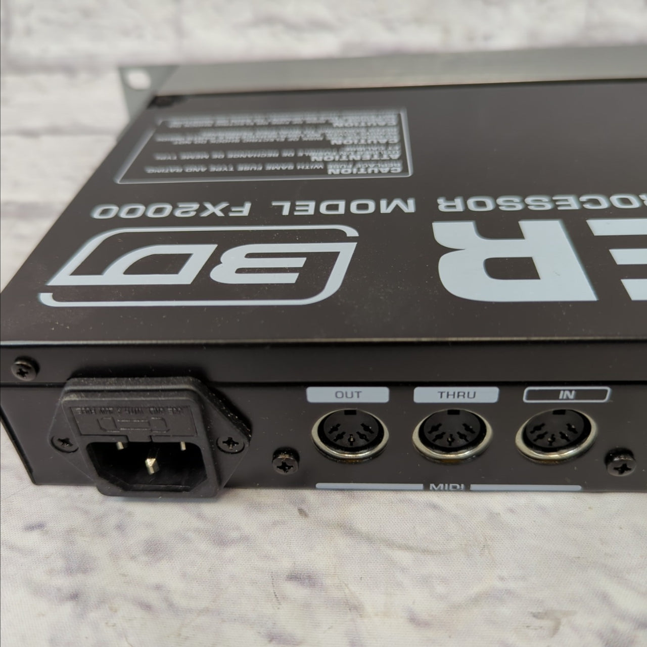 Behringer Virtualizer 3D FX2000 Multi Effects - Evolution Music