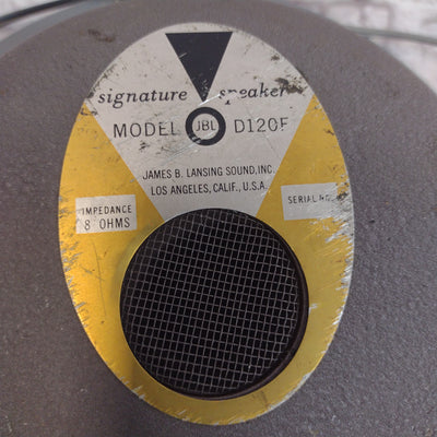 JBL Vintage D120F Guitar Amp Replacement Speaker