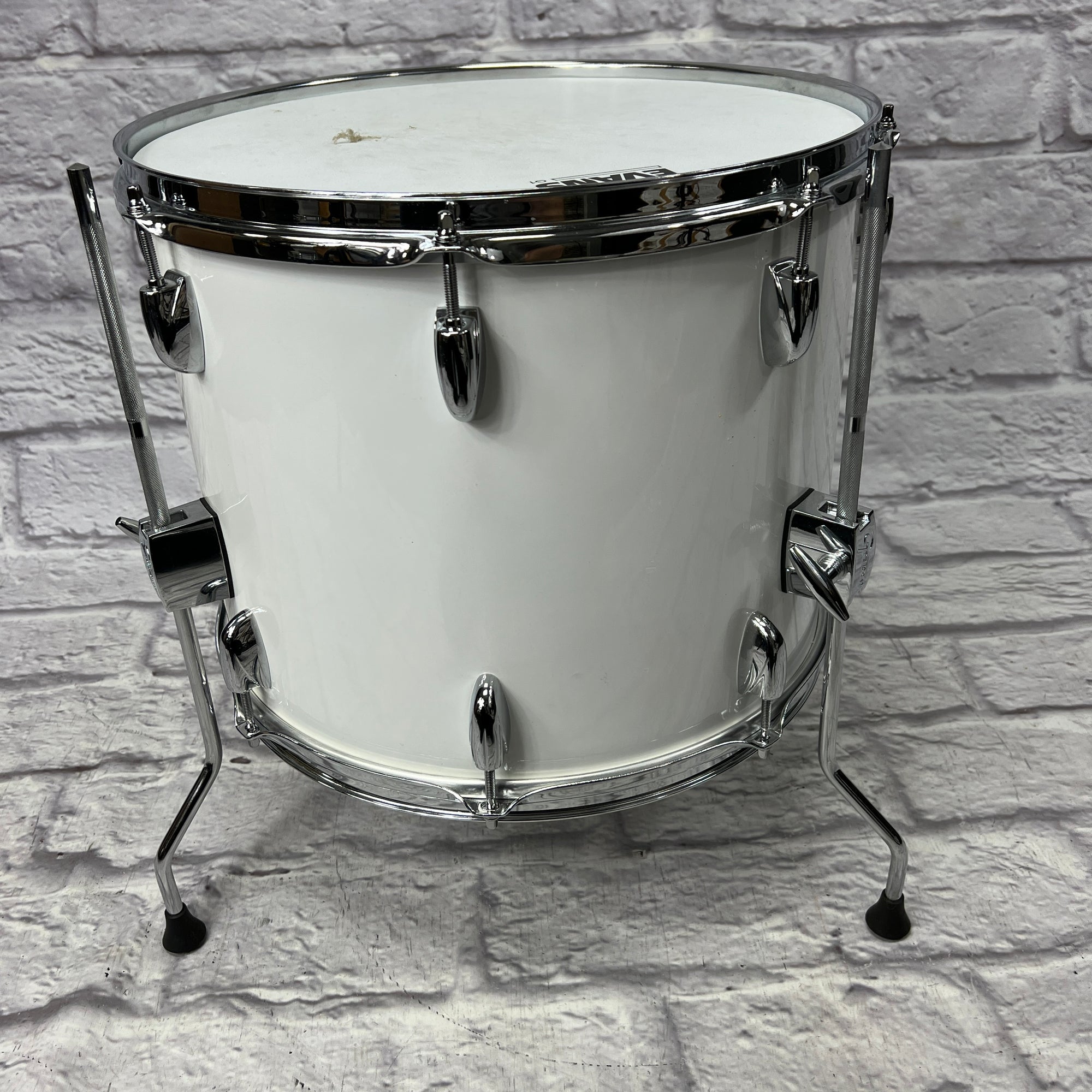 Gretsch Drop G Badge 1980s 13 15 24 Drum Kit - White