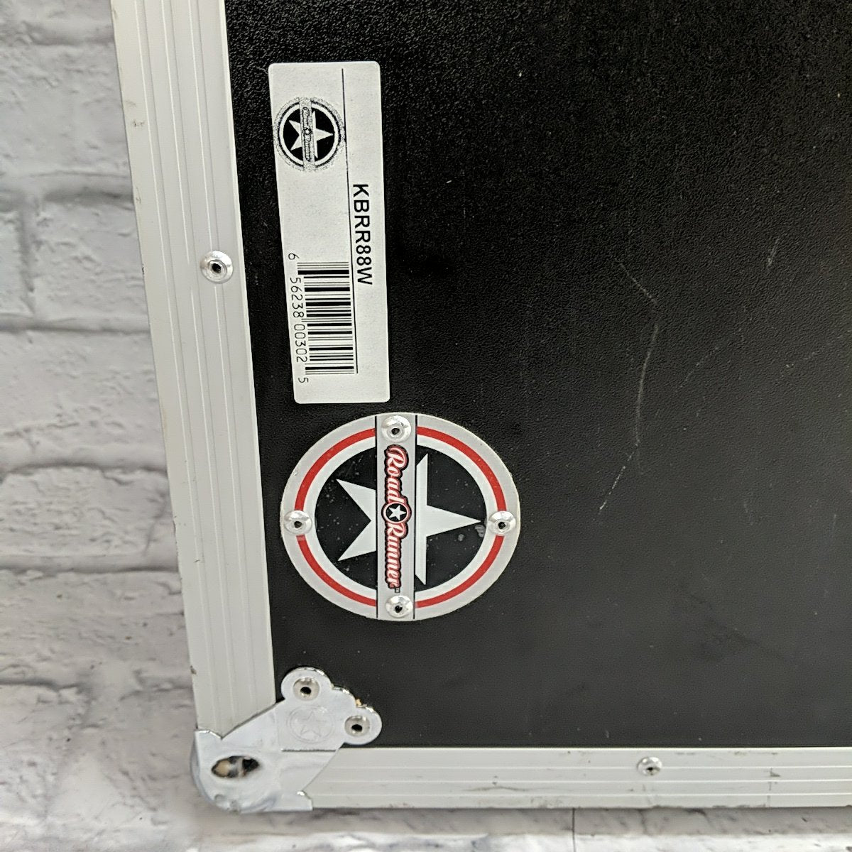 Road Runner KBRR88W 88-Key Keyboard Flight Case with Wheels