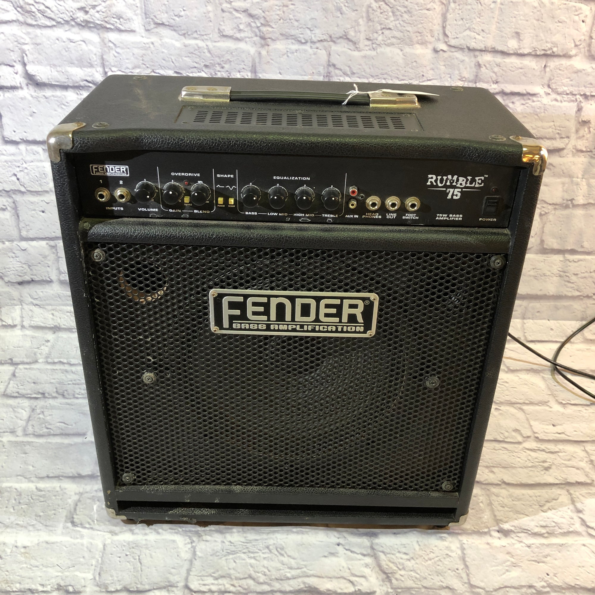 Fender Rumble 75 1x12 Bass Combo