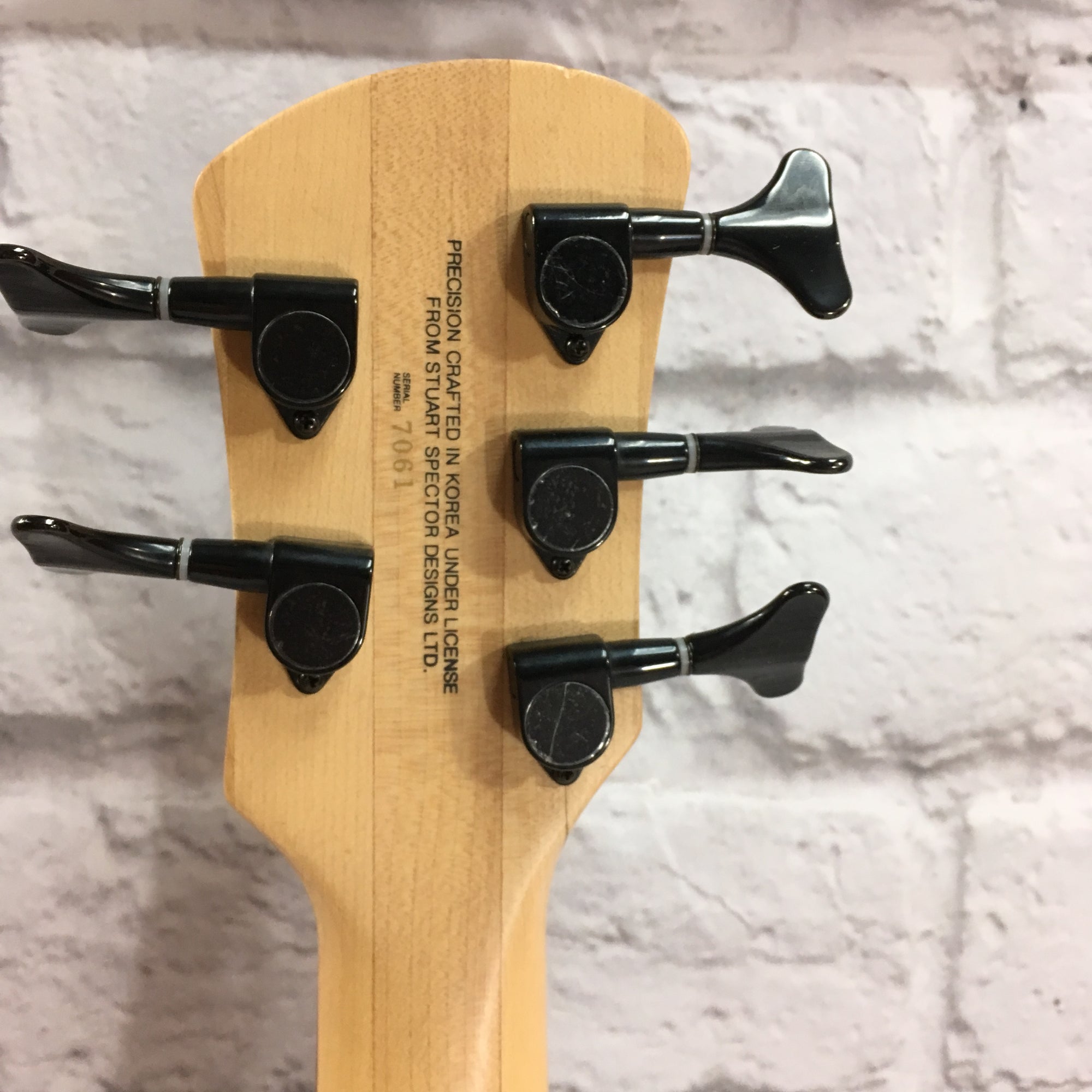 Spector Legend 5 String Bass Trans Black Quilt Top - Evolution Music