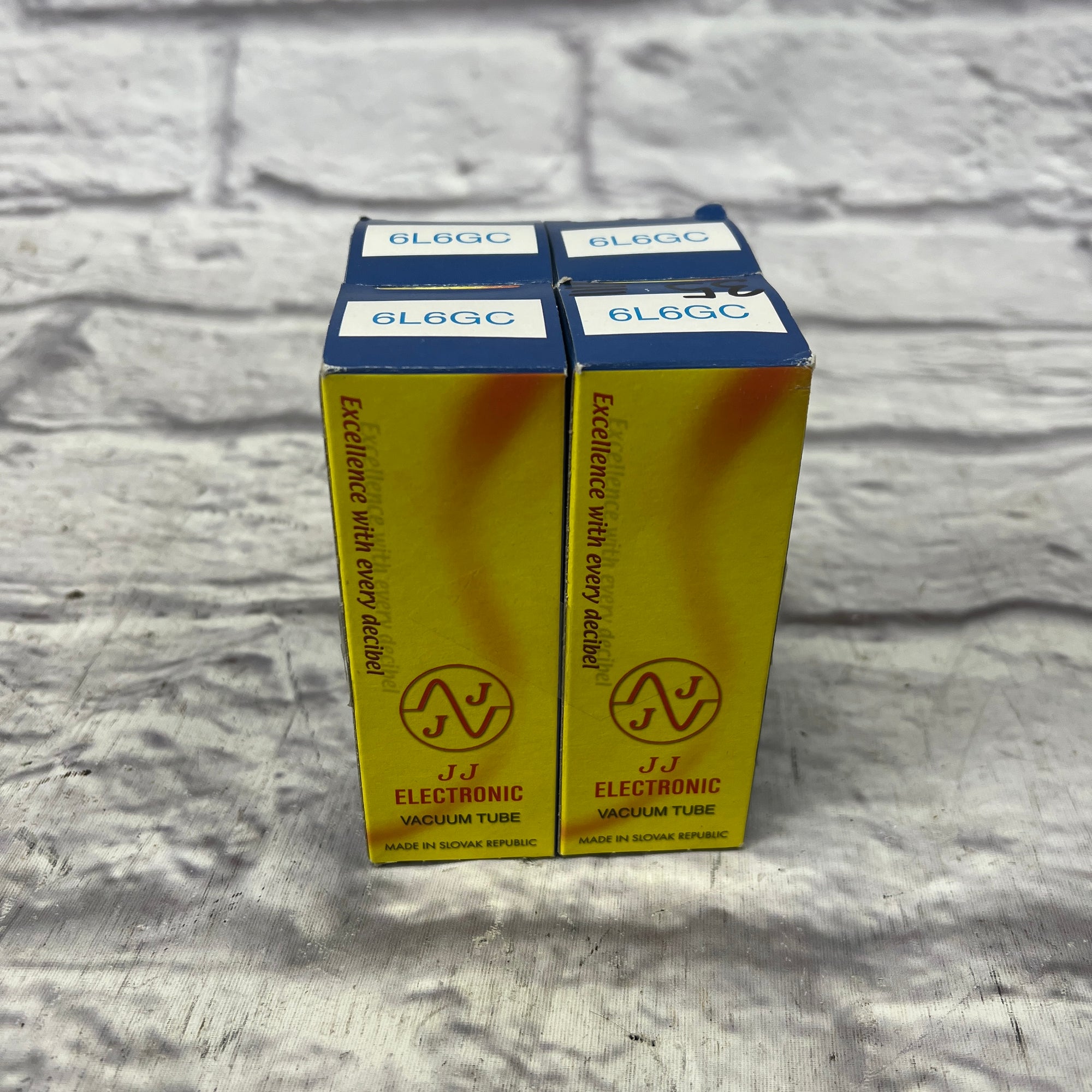 JJ Electronic 6L6GC 4 Pack Amplifier Tubes