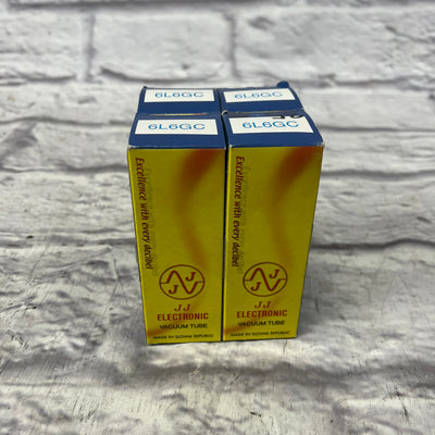 JJ Electronic 6L6GC 4 Pack Amplifier Tubes