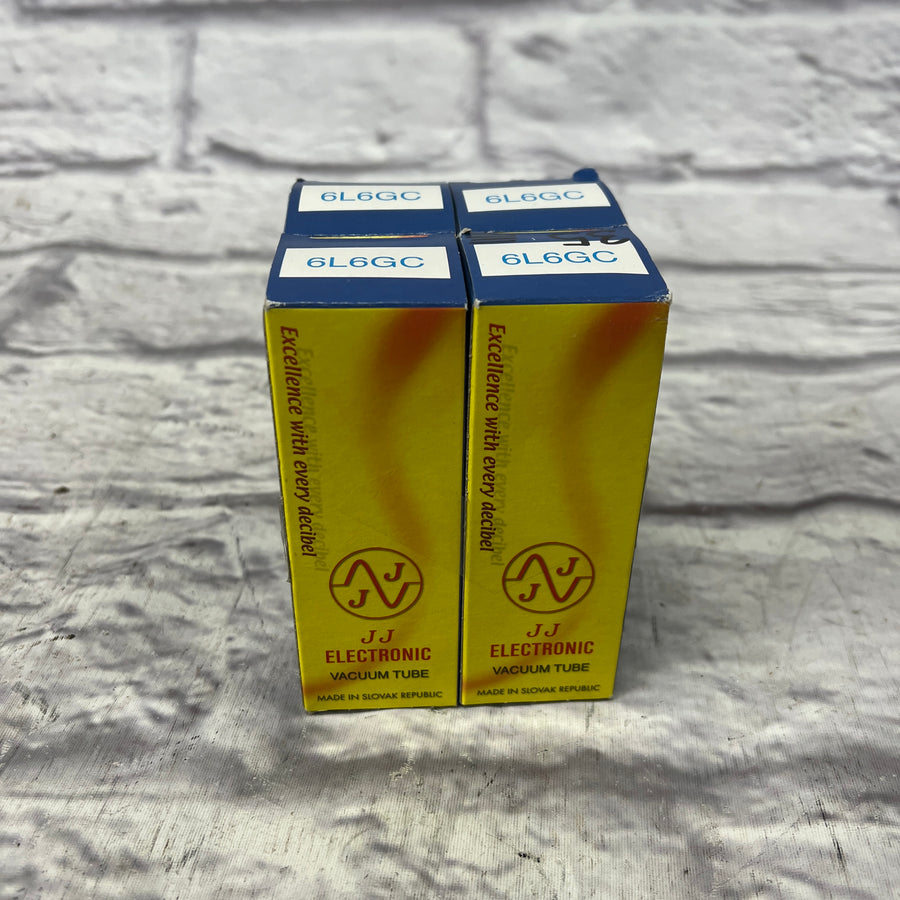 JJ Electronic 6L6GC 4 Pack Amplifier Tubes