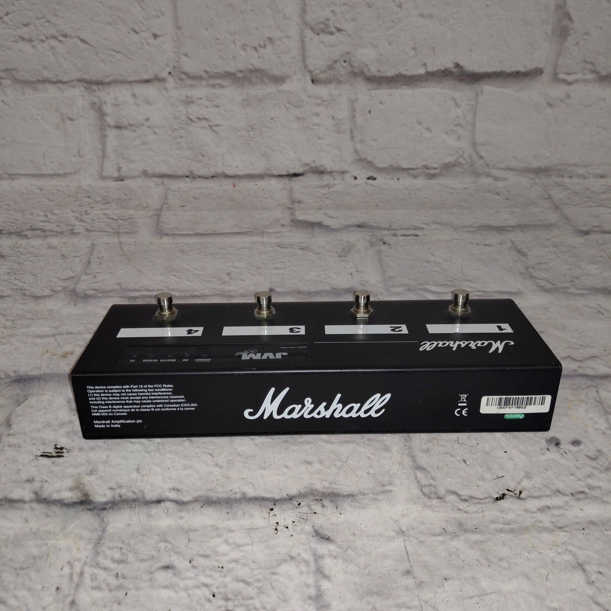 Marshall JVM Pedl-00045 Footswitch