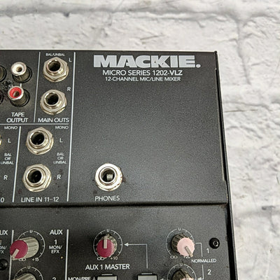 Mackie 1202 VLZ 12 Micro Series Channel Passive Mixer
