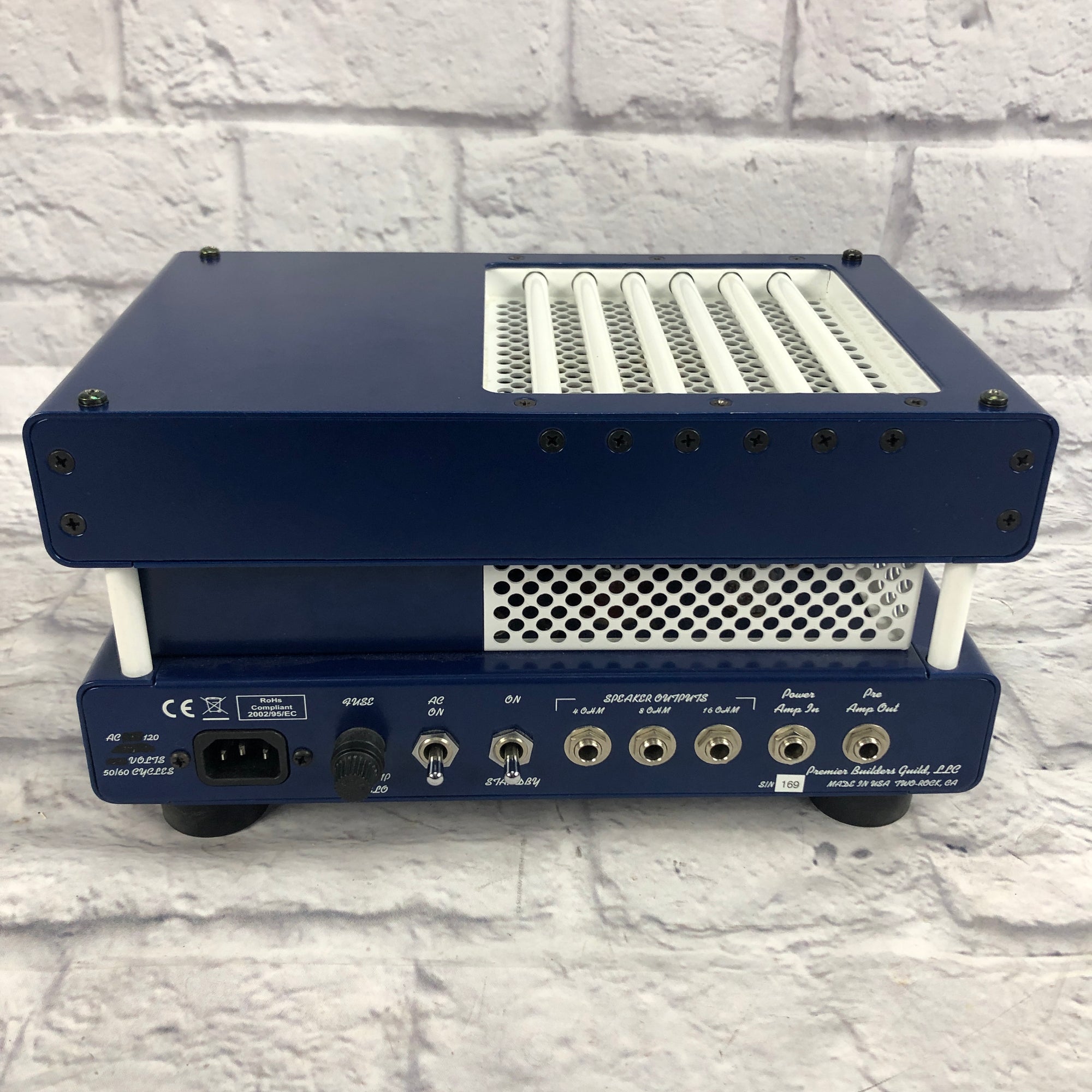 Two Rock EXO15 15 Watt Tube Guitar Amplifier Head