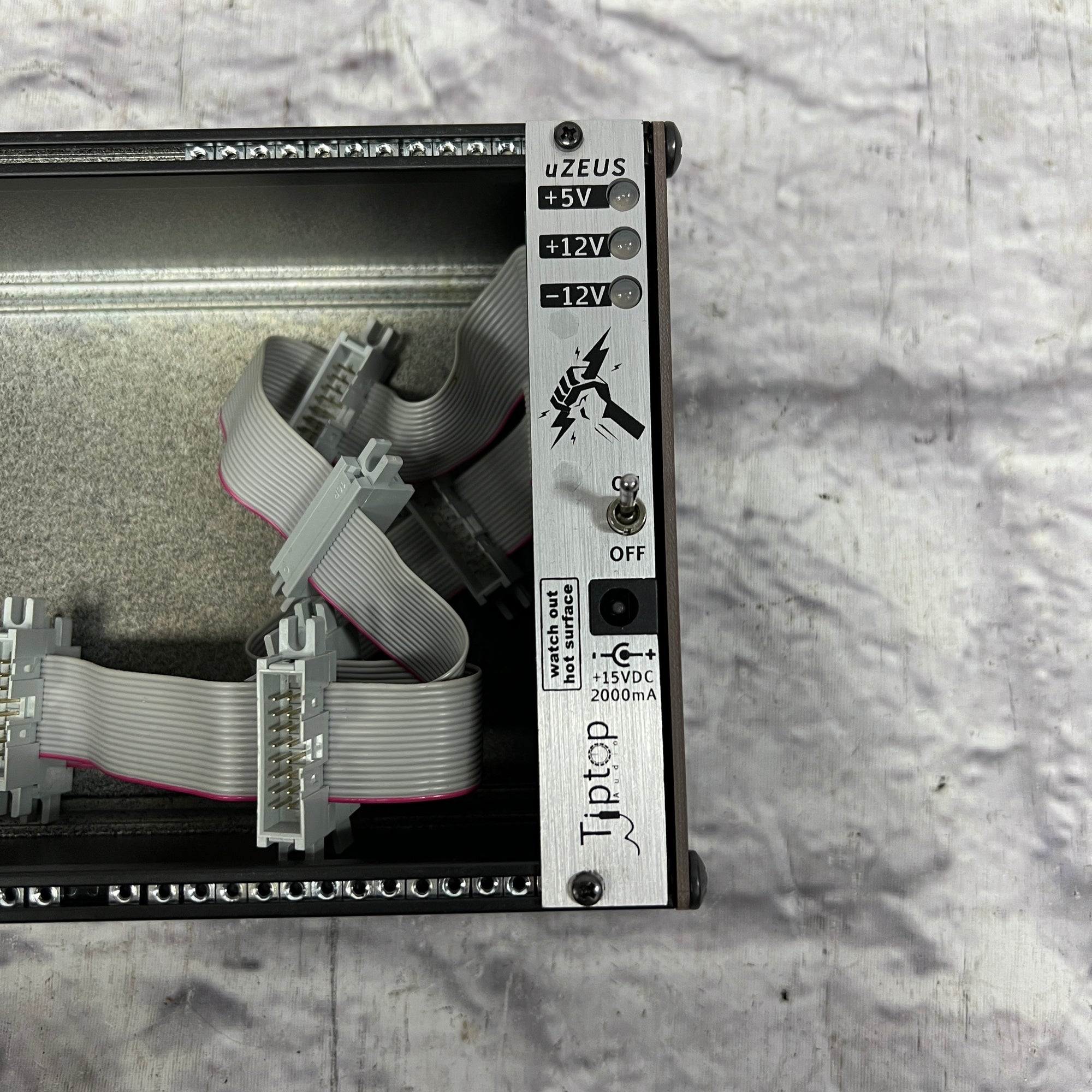 TipTop Audio uZEUS w MakeNoise Case