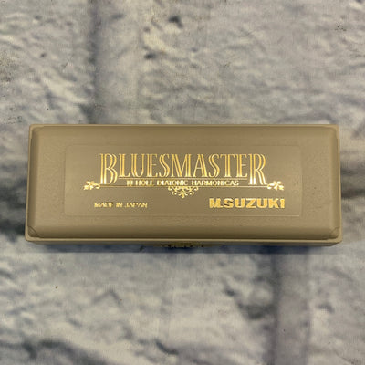 Suzuki Bluesmaster 10 Hole Diatonic - Key of G Harmonica