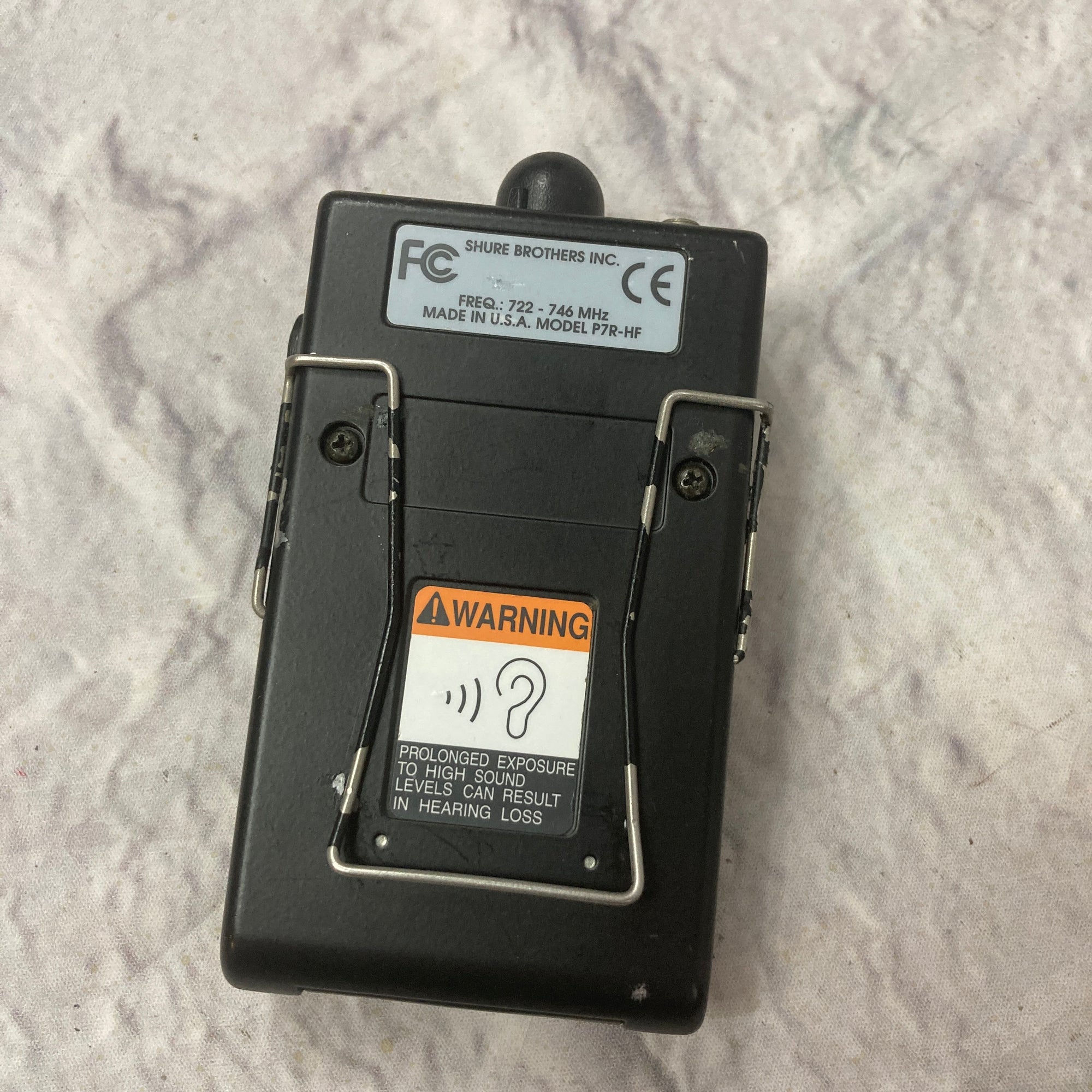 Shure Model P7R-HF In-Ear Wireless Body Pack