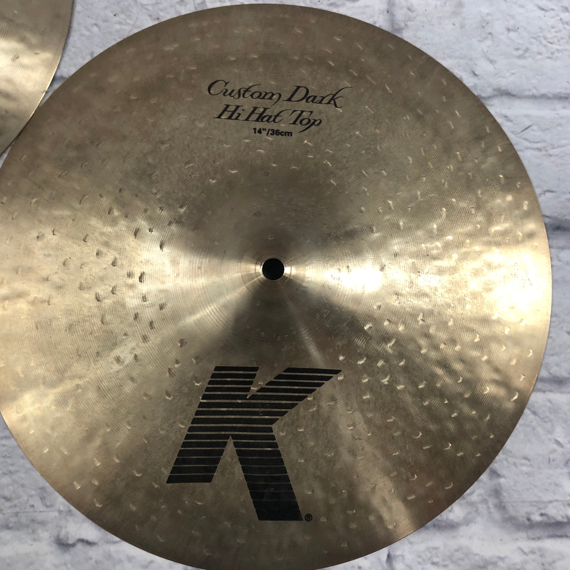 Zildjian 14 K Custom Dark Hi Hat Cymbal Set