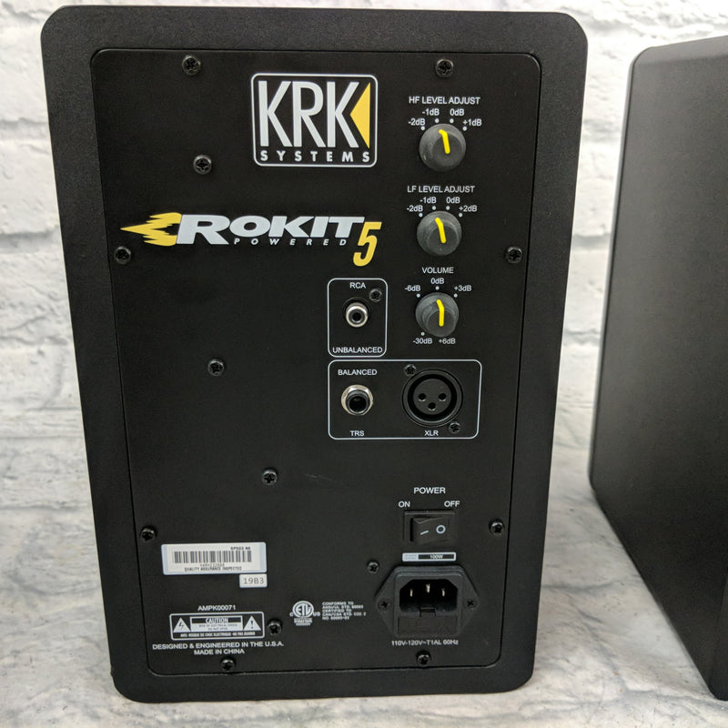 Krk Rockets KRK Rokit 5 RP5 G3 Powered Studio Monitors (Pair) - Evolution Music