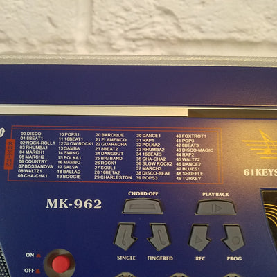 MK962 61 Key Digital Electronic Keyboard - New Old Stock!