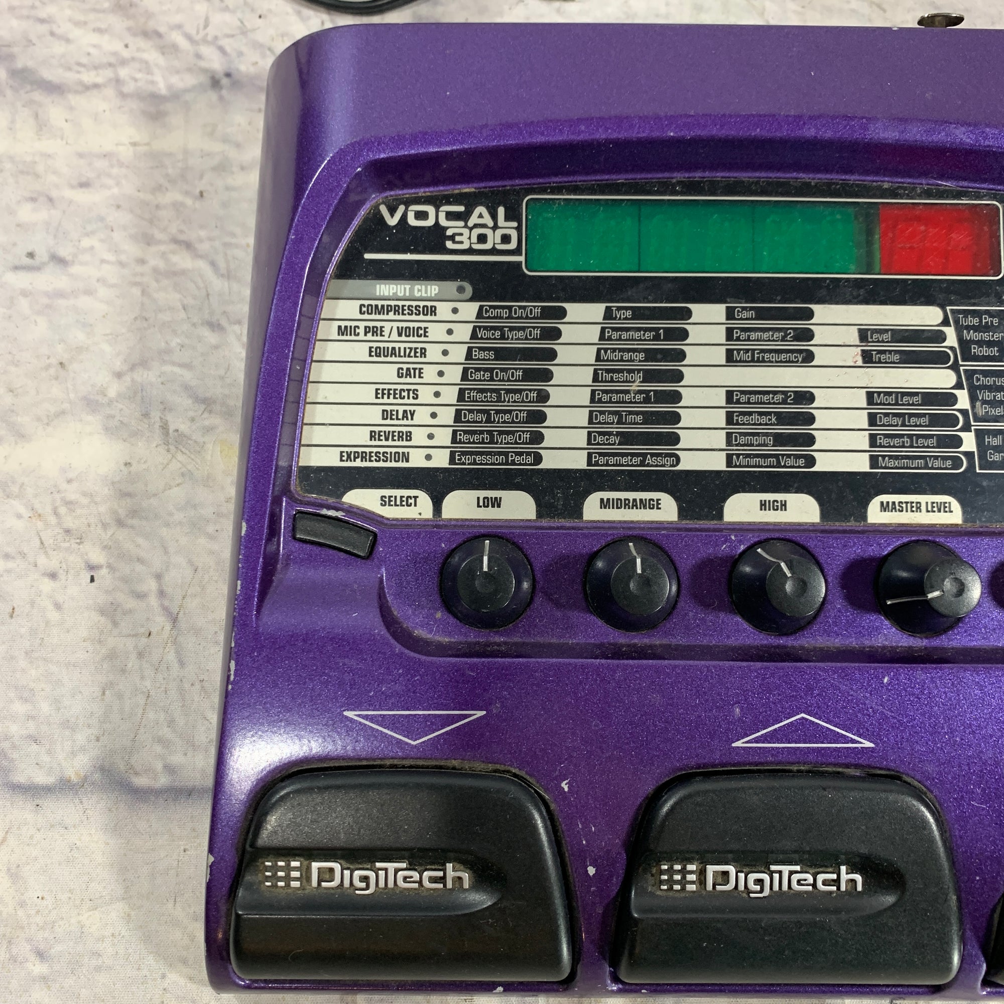 vocal chorus pedal Digitech Vocal 300 Effect Pedal