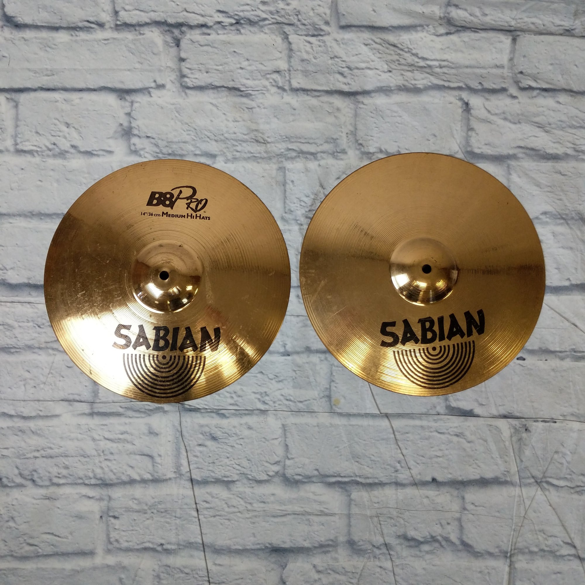 Sabian B8 Pro 14" Medium Hi Hat Cymbals