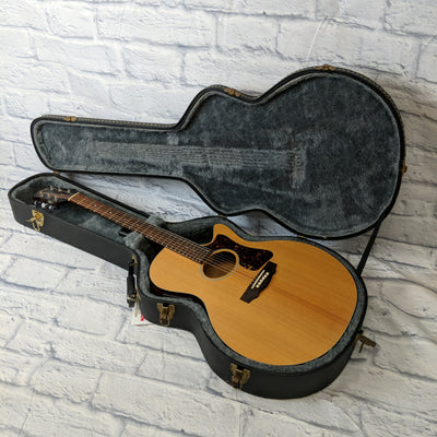 Guild F4NT Thin Body Concert Acoustic/Electric Guitar with Fishman Pickup