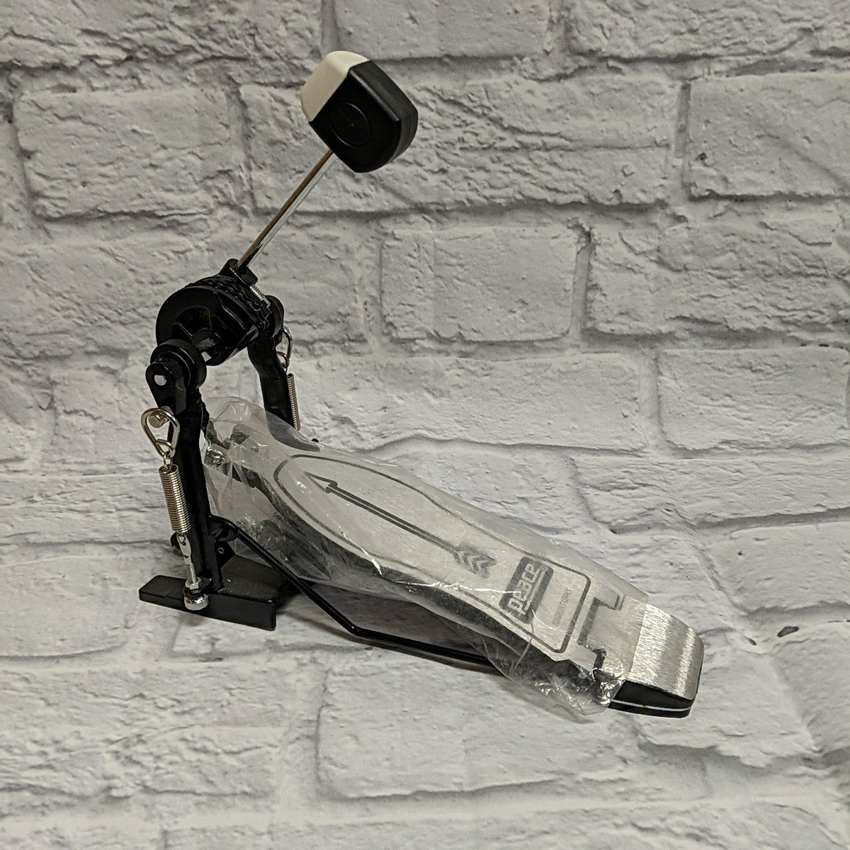 Peace Chain Drive Bass Drum Kick Pedal - Silver Arrow