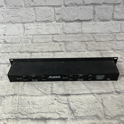 Alesis 3630 Dual Channel Compressor Limiter w/ Gate Rack Unit - no pwr supply