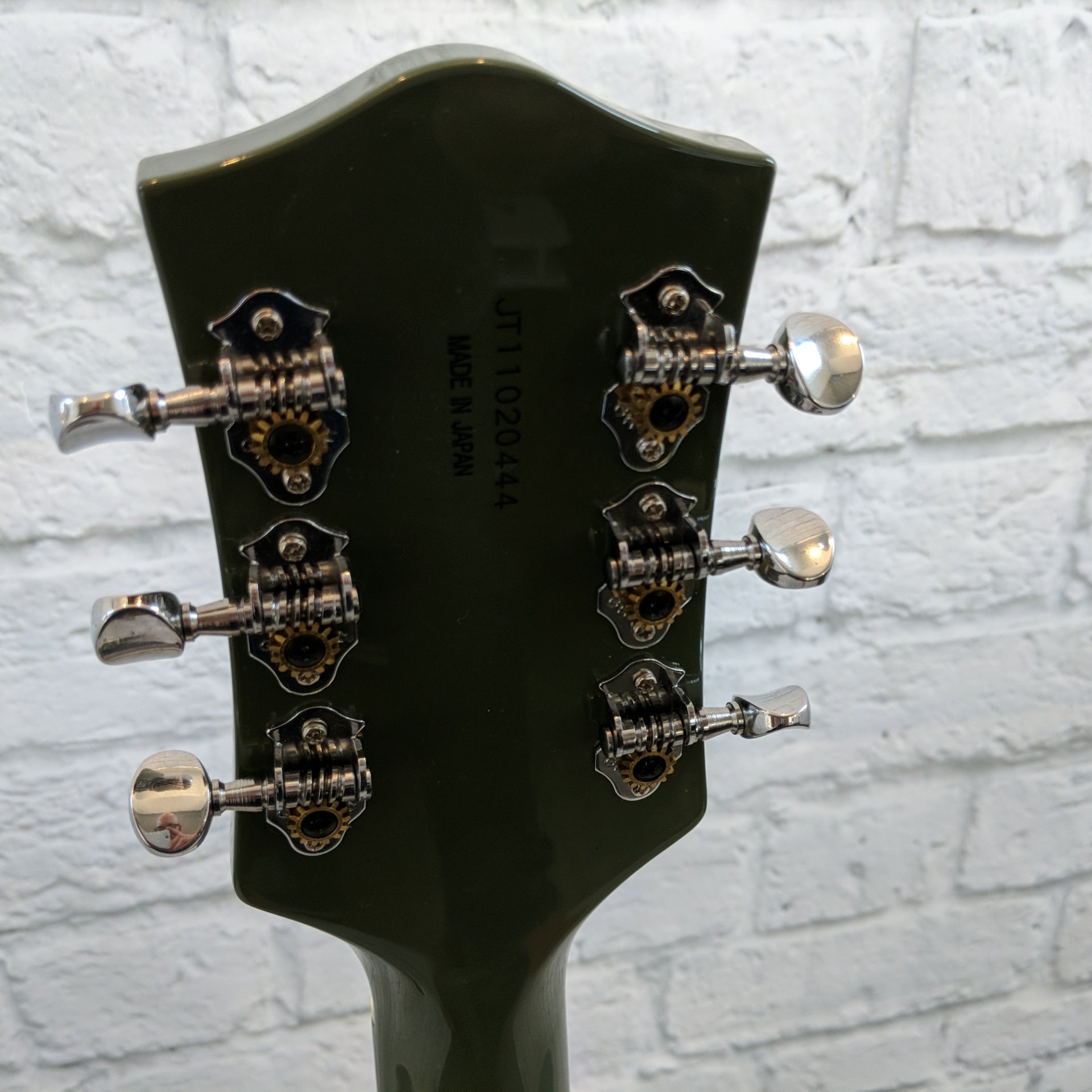 Gretsch G6118T Anniversary w/ Bigsby Hollowbody 2-Tone Smoke Green 2011