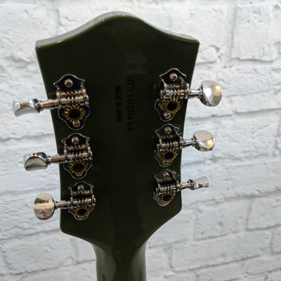 Gretsch G6118T Anniversary w/ Bigsby Hollowbody 2-Tone Smoke Green 2011