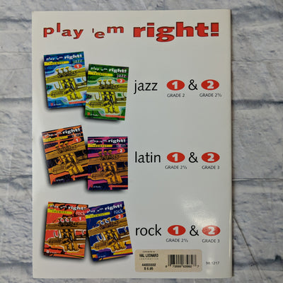 Play 'Em Right Rock - Vol. 1 De Haske Play-Along Book, Trumpet