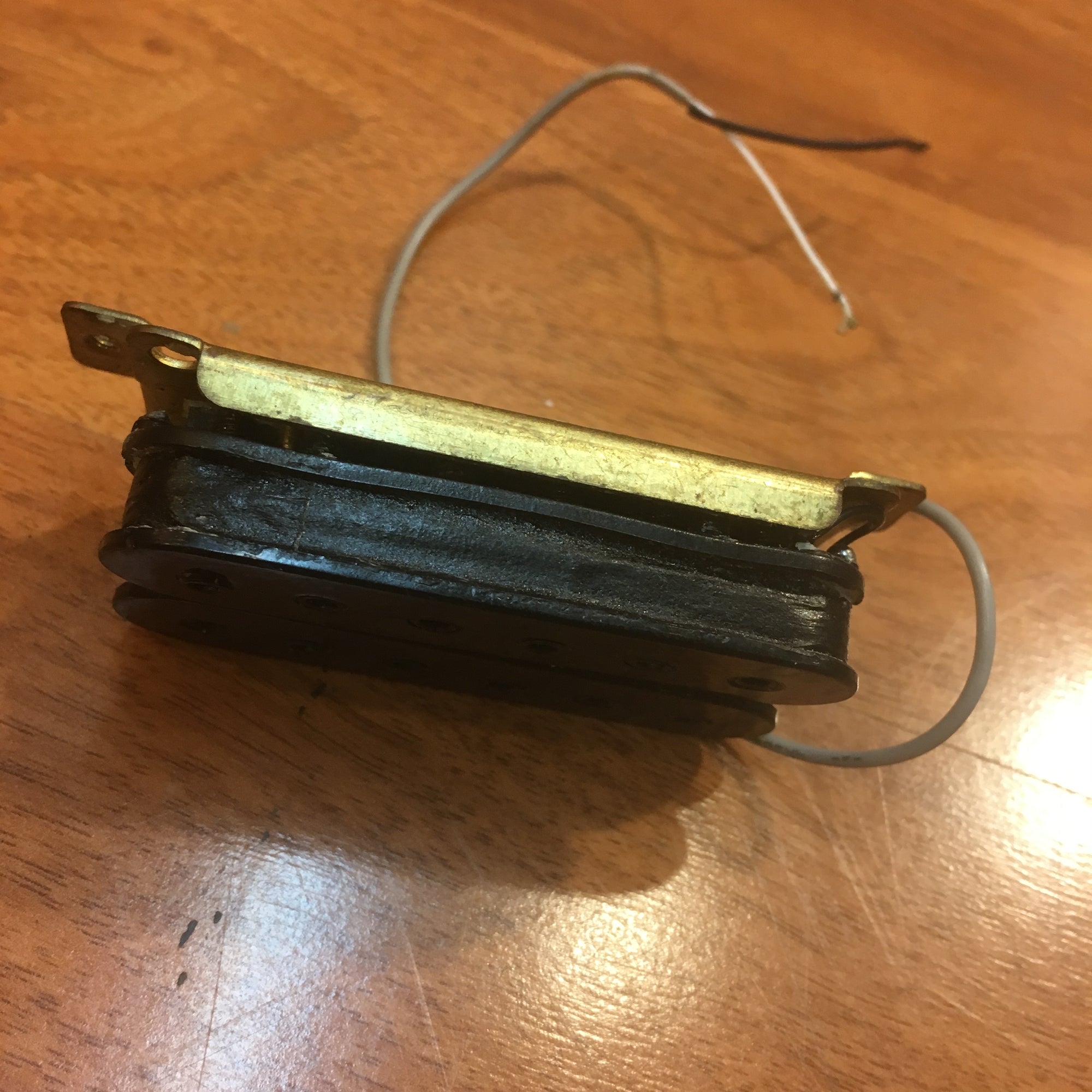 Unknown Humbucker Pickup Black w Grey Wire