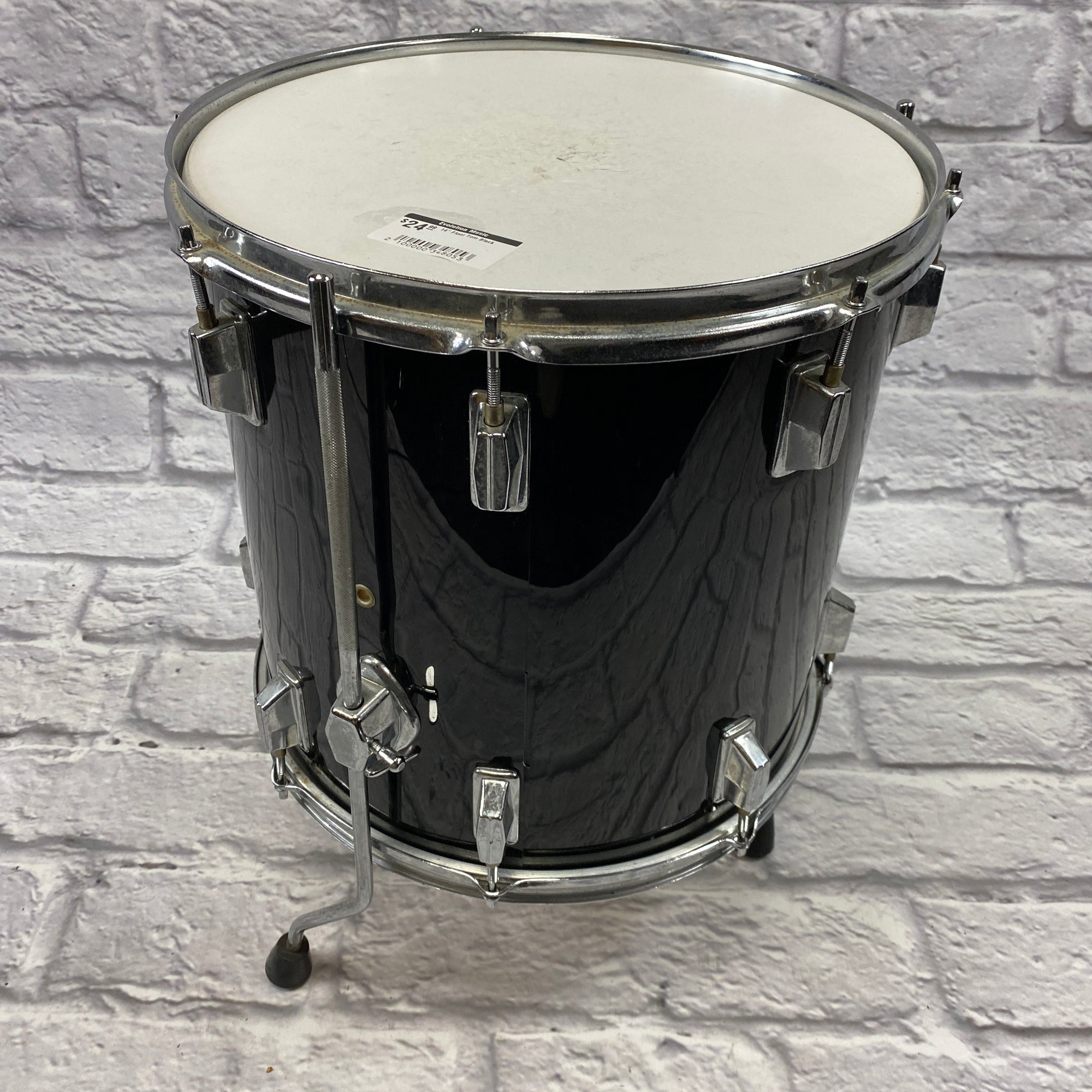 14" Floor Tom Black